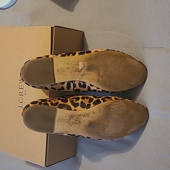 J. Crew leopard print calf hair loafer - Picture 3 of 3